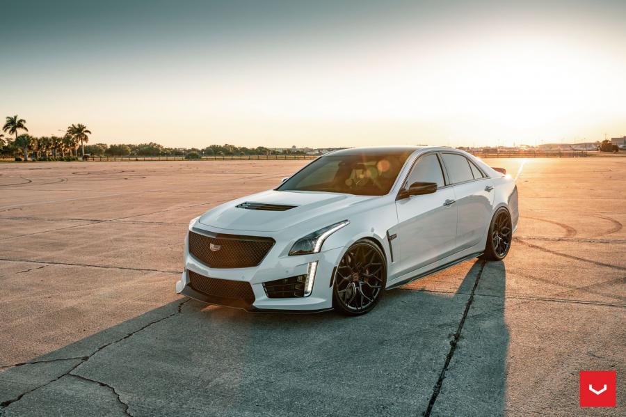  Cadillac CTS-V on Vossen Wheels (HF-2) 2019 года  (фото 14 из 32)